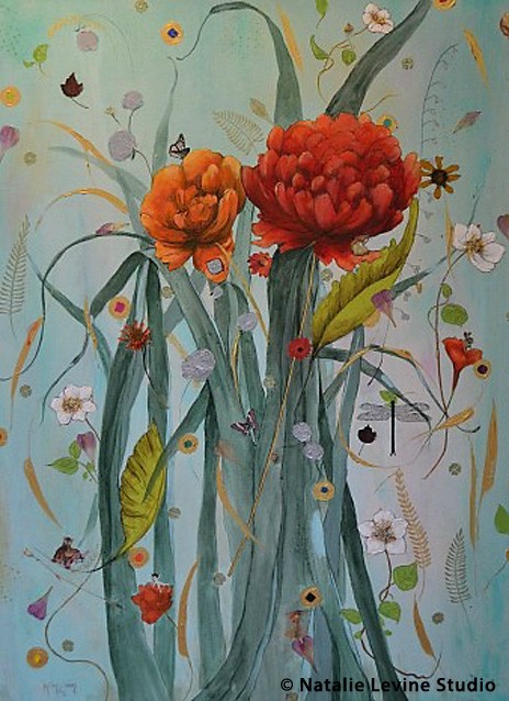 Spring Dance 2015 48 x 36 Mixed Media