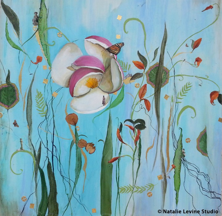 Out Of The Blue 36x36